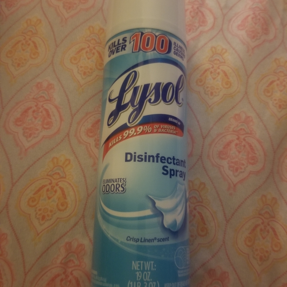 Lysol disinfectant  spray